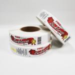 Matte Bottle Packaging Label Stickers CMYK Waterproof Synthetic Paper Label Roll