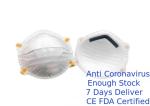 Customzied Logo Disposable Respirator Mask For Industrial / Polluted Areas