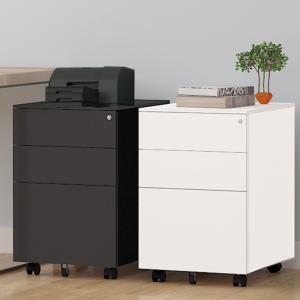 China Steel Three Drawer File Hospital Storage Cabinets Electrostatic coating wholesale