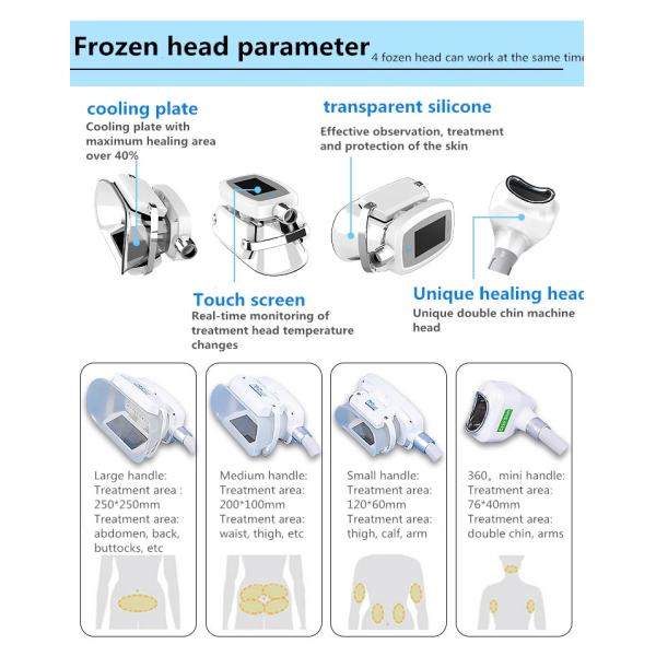 RF Cryolipolysis Slimming Machine dual frequency cavitation cryolipolysis vacuum machine