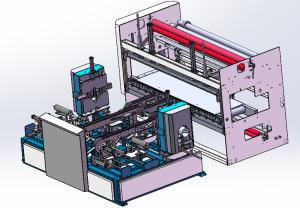 China Multifunctional Fabric Roll Packing Machine Auto PE Film Wrapping Machine wholesale