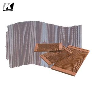 China 125x215mm Wood Effect Paint Tool , Anticorrosive Faux Wood Grain Tool wholesale