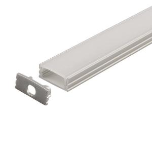 China 1706 LED Aluminium Extrusion Recessed Profile for LED Strip Suitable for Indoor or Outdoor wholesale