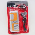 OEM color fm speaker radio built in speaker easy to carry FM pocket radio