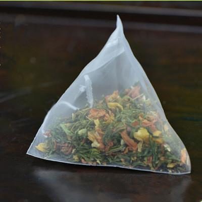 2017 Creative Design Flowers Tea Bag Triangle Pouch Packaging Machine
