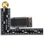 Wenzhou Kml Black business classic metal automatic belt buckle for men