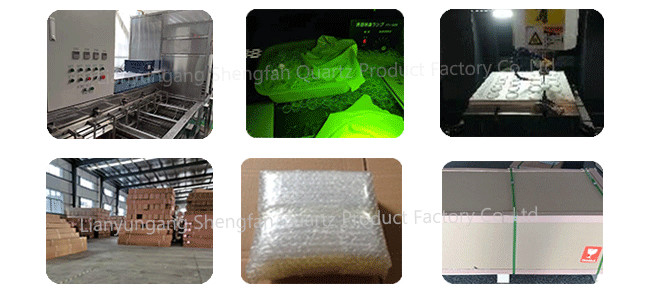 Laser Equipment Quartz Glass Plate , Flat Glass Plate Temperature Resistnace
