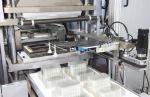 JH 550 Automatic Plastic Thermoforming Machine for food box, egg trays box and