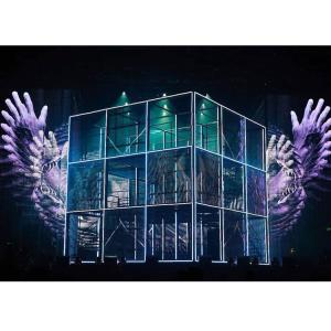 China High Transparency Outdoor Glass Curtain Wall Led Display P3.91-7.8 wholesale