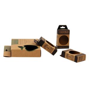 China Customized UV Coating Packaging Kraft Paper Box with Printing wholesale