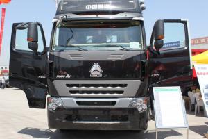 China Black Sinotruk Howo Tractor 6x4 Trucks For Normal / Tough Roads ZZ4257V3247N1B wholesale