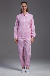 China S-5XL Food Processing Clothing , Antistatic Overalls Excellent Tensile And Aging Resistance wholesale