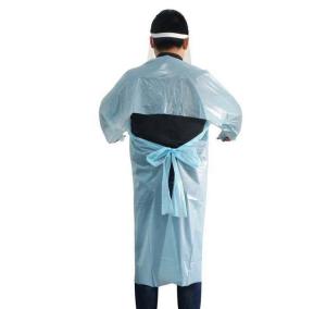 China Customized Size Disposable CPE Apron Safety Wearing No Stimulus To Skin wholesale