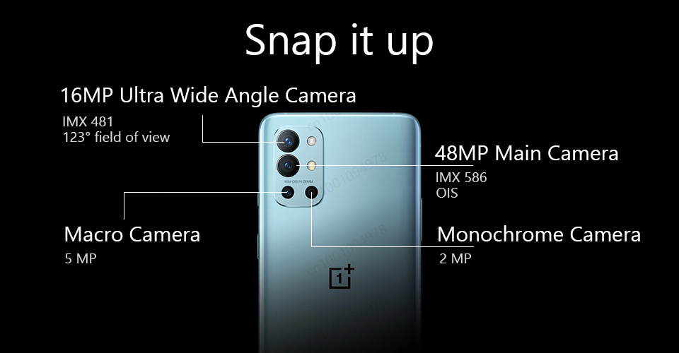 Global Rom OnePlus 9R 5G Smartphone 12GB 256GB Snapdragon 870 120Hz 65W Warp 48MP NFC OnePlus 9 R Mobile Phone