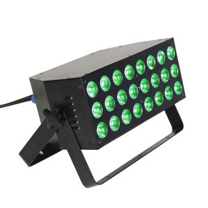 China Remote Controlled UV LED Flood Light RGBWA 24pcs For Professional Stage Lighting wholesale
