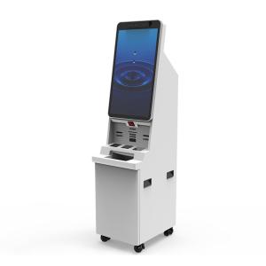 China Hospital 32 Inch Face Recognition Ticket Printing Self Service Kiosk Thermal Printer wholesale