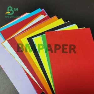 China Red Color Uncoated Bristol Paper 70gsm To 250gsm Multiple Color Customisation Materials wholesale