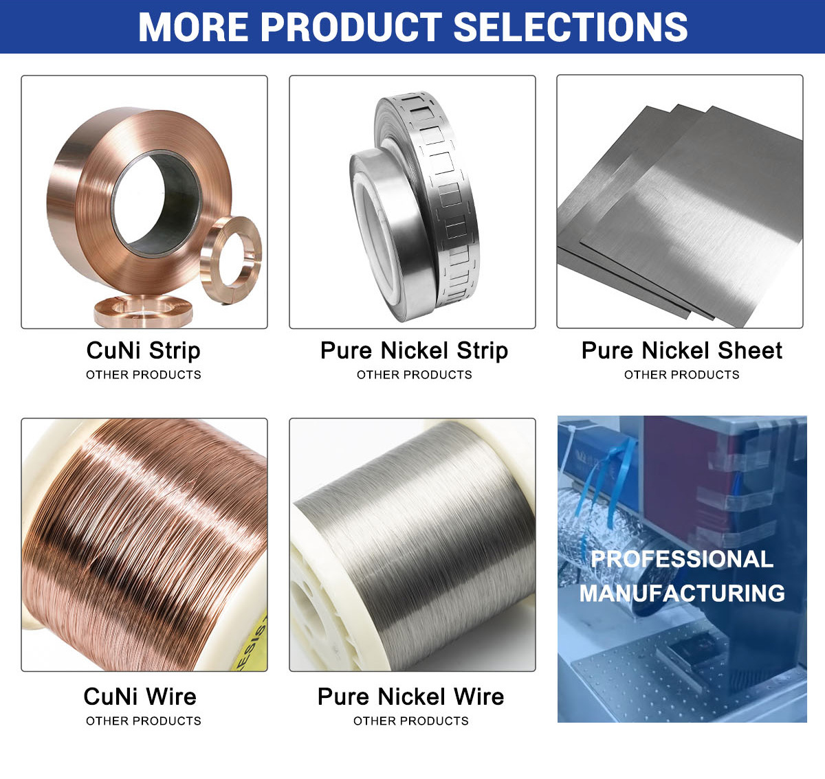 Copper-Nickel Composite Strip — Small MOQ, Trial Orders Welcome
