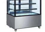 LED Light Hook Face 480W Cake Display Fridge