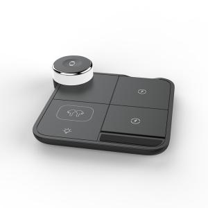 China ABS PC Material Multifunction Wireless Charger 150.6*150.6*30.8MM Charging Efficiency ≥75% wholesale