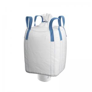China 1.5 Tons Industrial PE Liner Bitumen FIBC Big Bag PP Woven Bulk Bag For Concrete Construction Materials wholesale