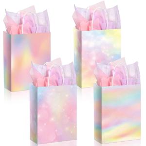China CMYK 4 Color Offset Printing Tote Boutique Gift Carry Paper Shopping Bag Reasonable wholesale