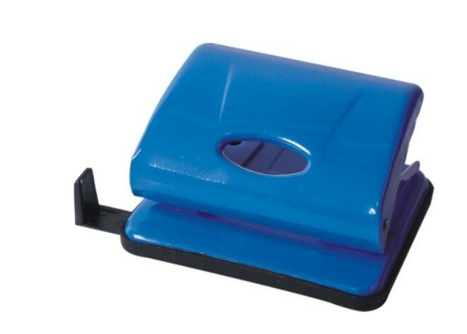 Rubber Basin 6mm Hole 10 Sheets Paper Capacity 2 Holes Paper Punch For Office