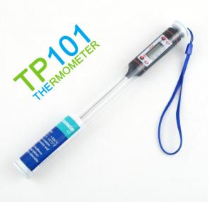 China Food pen type digital kitchen food thermometer probe type electronic liquid barbecue oil temperature measurement TP-101 wholesale