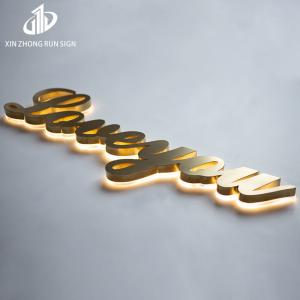 China Backlight Signs 3D Letters Light up Led Signs wholesale