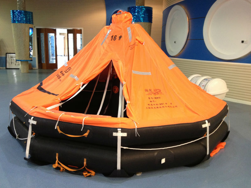 Open infltable raft type 10-100man SOLAS/CCS/EC approved