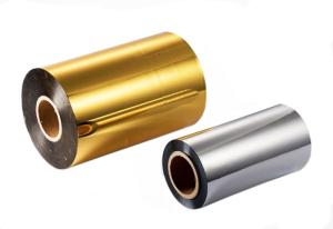 China Heat Sealing Bopp Aluminized Metallized Polyethylene Film For Lamination And Packaging wholesale