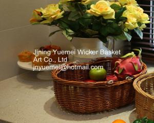 China 2016 wicker picnic basket wicker storage basket wicker wholesale
