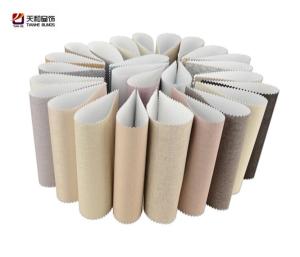 China French Window Roller Blinds Fabric , Venetian Bathroom Blind Fabric wholesale
