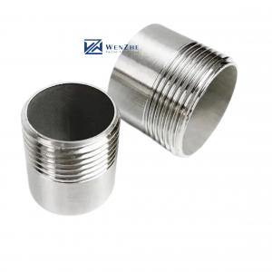 China SS304 Male Single Threaded Nipple with G Thread Connection DN6 NPT BSPP BSPT Casting wholesale