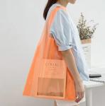 Purple Clear PVC Tote Bag Beach For Ladies Women Clear Pouch Purse
