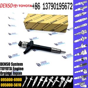 China 095000-6900 0950006900 Common Rail Fuel Injector 23670-0R160 23670-0R110 Auto Parts For Toyota Avensis 2.2 D 2AD-FTV wholesale