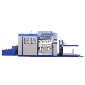 China 380V PLC Control Plastic Fruit Tray Vacuum Forming Machine wholesale