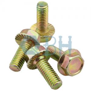 China Carbon Steel B18.2.1 GR2 Flanged Hex Head Bolt wholesale