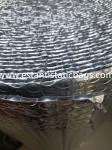 Dust Free Silver Bubble Wrap Insulation , 96-97% Reflective Foil Bubble