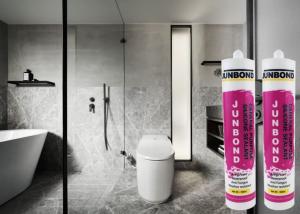 China Acetic Filling RTV Transparent Silicone Sealant For Glass Doors wholesale