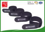 Black Dirty Resistance Ties , Strap For Wires Clearing Up Round Ending