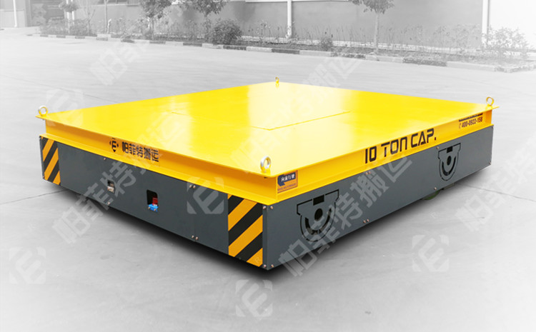 Motorized Transfer Trolley Motorized Slab Transfer Carts For Steel Industry