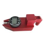 Red One Click Calibration Road Marking Thickness Gauge Indicating accuracy 0