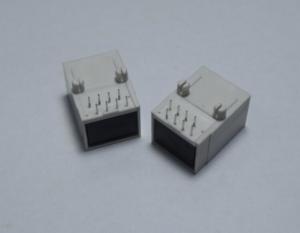 China Computer RJ45 Female Connector , PCB Shielded Ethernet Connector UL Approved wholesale