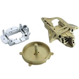 China CNC turning aluminum alloy parts for astronautic made with 5axis CNC center brother wholesale