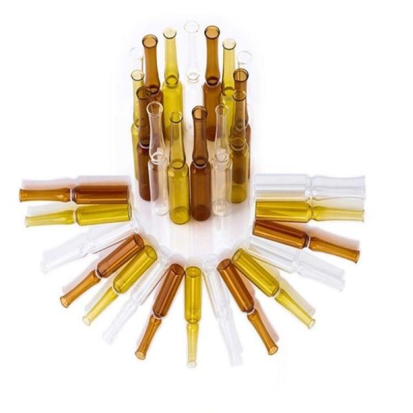 1ml5ml 10ml 20ml cosmetic skincare pharmaceutical Glass Ampoule Color Ring Logo