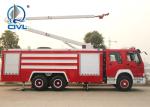 SINOTRUK HOWO 6 x 4 12m3 Fire fighting truck water tank Fire Fighter Trucks