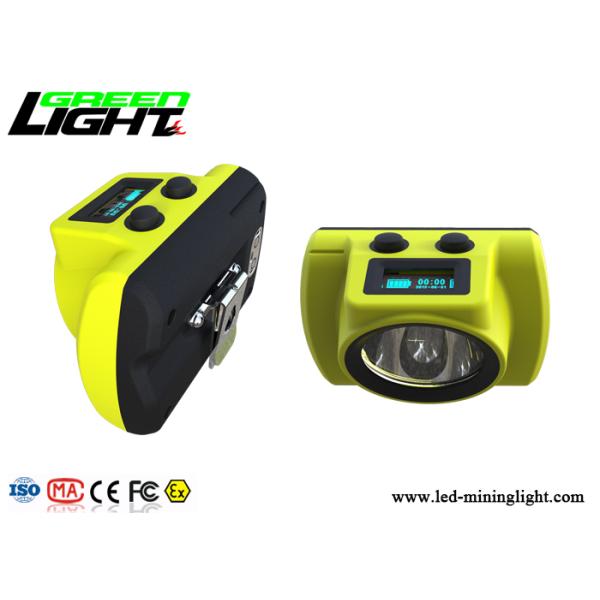 GLC-6S Mining Hard Hat Led Lights 6800mA 18000lux Waterproof For Underground Industry