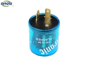 China Green Cover Electronic Led Flasher Max 25amp 2 Pins 12v Waterproof For Cars wholesale