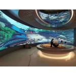 IP65 Soft Flexible LED Display Screen Multifunctional For Hotel